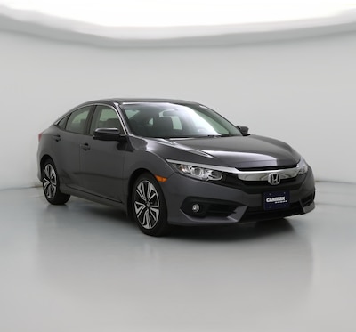 Gray 2018 Honda Civic EX-T
