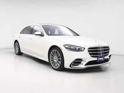 White 2022 Mercedes-Benz S580