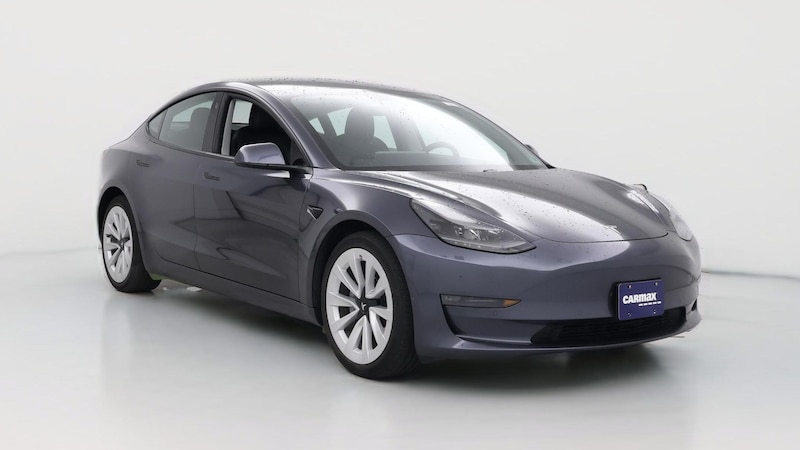 2021 Tesla Model 3 Long Range Hero Image