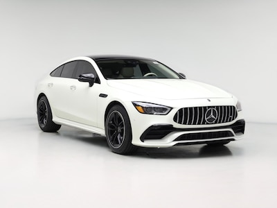 White 2022 Mercedes-Benz AMG GT 43