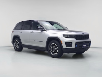 Silver 2023 Jeep Grand Cherokee 4XE Trailhawk