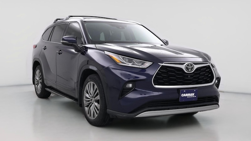 2021 Toyota Highlander Platinum Hero Image