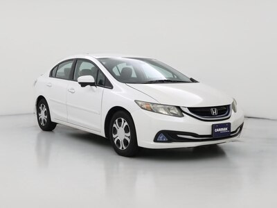 Tan 2015 Honda Civic Hybrid