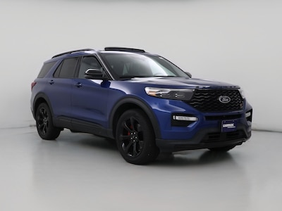 Blue 2021 Ford Explorer ST