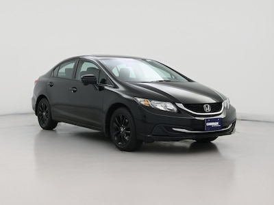 Black 2015 Honda Civic EX