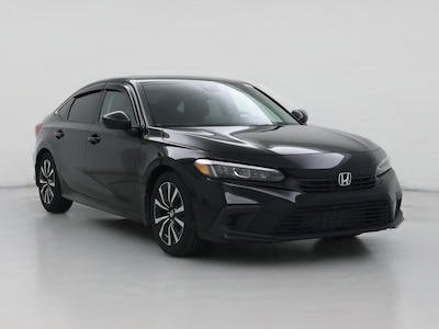Black 2022 Honda Civic EX