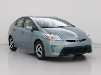 Green 2014 Toyota Prius Three