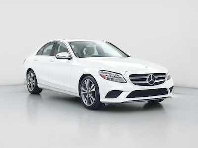 White 2019 Mercedes-Benz C300