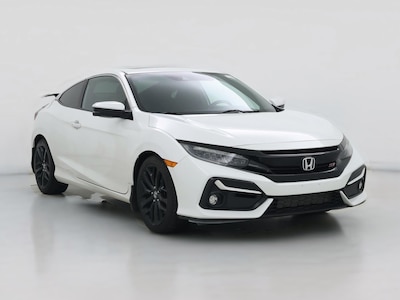 White 2020 Honda Civic SI
