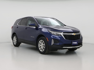 Blue 2022 Chevrolet Equinox LT