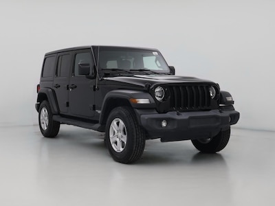 Black 2021 Jeep Wrangler Unlimited Sport S