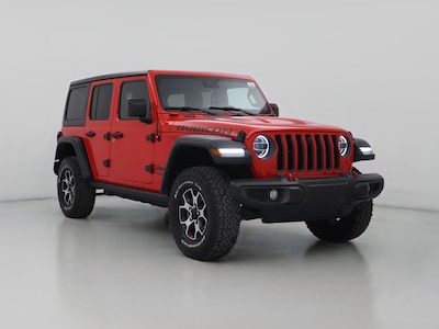 Red 2021 Jeep Wrangler Unlimited Rubicon