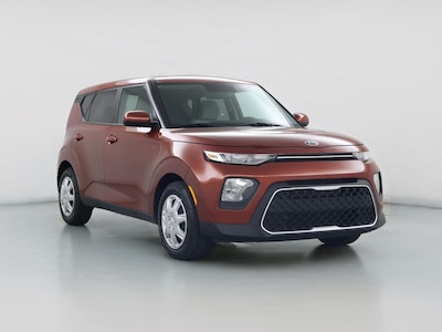 Red 2021 Kia Soul LX