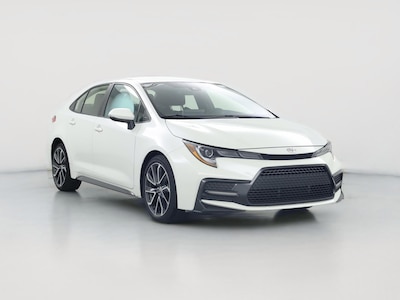 White 2020 Toyota Corolla SE