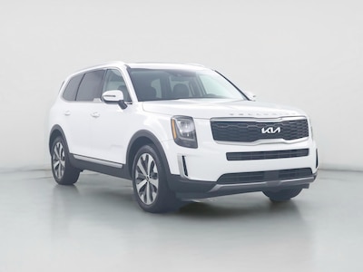 White 2022 Kia Telluride EX