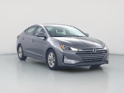 Gray 2019 Hyundai Elantra SEL