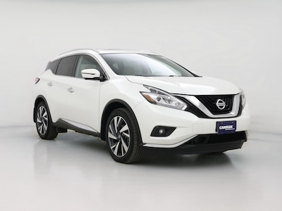 White 2018 Nissan Murano Platinum