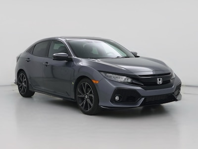 Gray 2018 Honda Civic Sport Touring