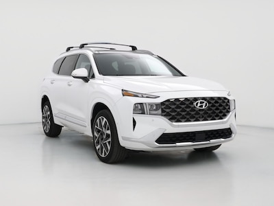 White 2022 Hyundai Santa Fe Calligraphy
