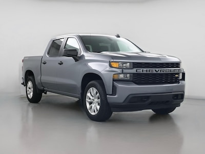 Gray 2022 Chevrolet Silverado 1500 LTD Custom