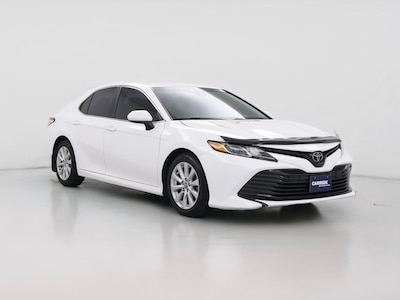 White 2020 Toyota Camry LE
