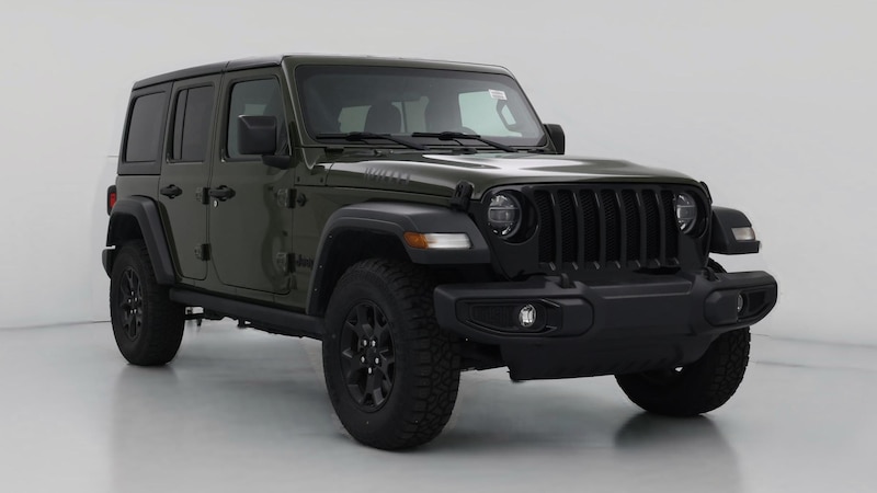 2021 Jeep Wrangler Unlimited Willys Hero Image
