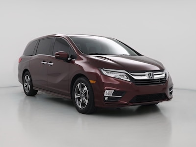 Red 2018 Honda Odyssey Touring