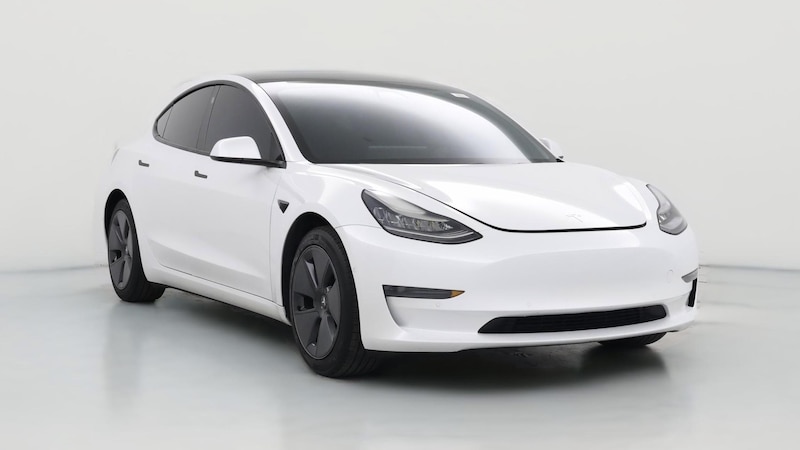 2021 Tesla Model 3 Standard Range Hero Image