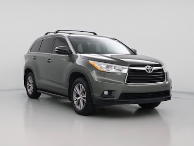 Green 2014 Toyota Highlander XLE