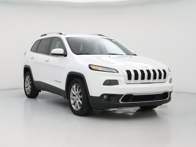 White 2018 Jeep Cherokee Limited