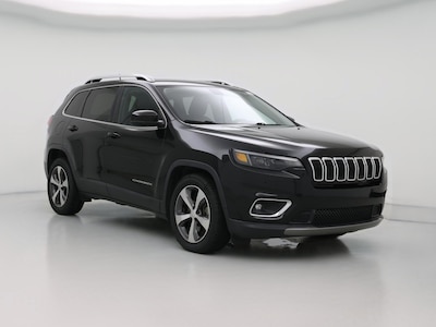 Black 2019 Jeep Cherokee Limited
