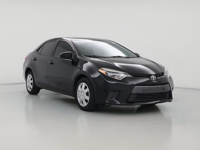 Black 2016 Toyota Corolla LE