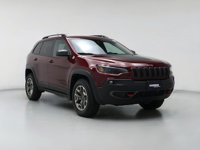 Red 2020 Jeep Cherokee Trailhawk