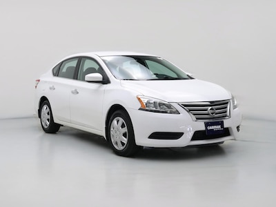 White 2015 Nissan Sentra SV