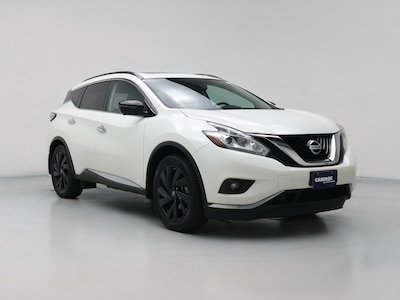 White 2017 Nissan Murano Platinum