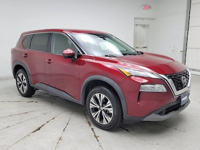 Red 2021 Nissan Rogue SV