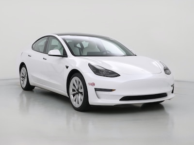 White 2022 Tesla Model 3 Long Range