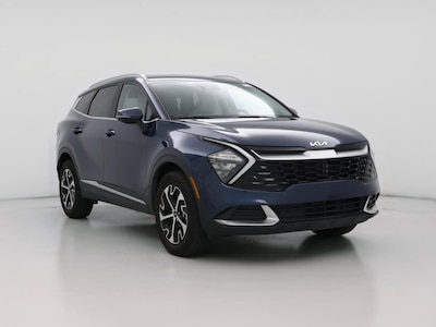 Blue 2023 Kia Sportage Hybrid EX