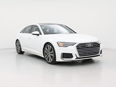 White 2019 Audi A6 Premium Plus