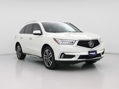White 2017 Acura MDX Advance