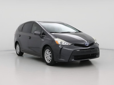 Gray 2015 Toyota Prius v Two