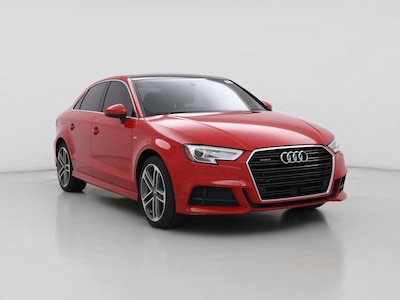 Red 2018 Audi A3 Premium Plus