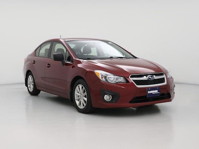 Red 2013 Subaru Impreza 2.0I Premium