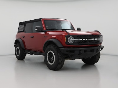 Red 2021 Ford Bronco Badlands