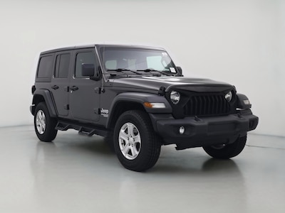 Gray 2019 Jeep Wrangler Unlimited Sport S