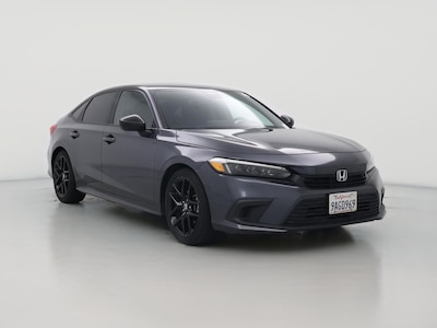 Gray 2022 Honda Civic Sport