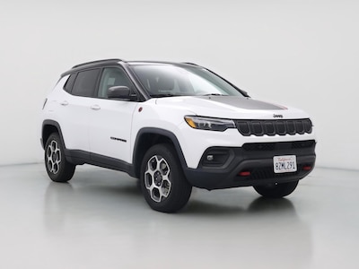 White 2022 Jeep Compass Trailhawk