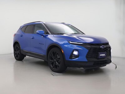 Blue 2020 Chevrolet Blazer RS