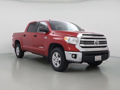 Red 2017 Toyota Tundra SR5