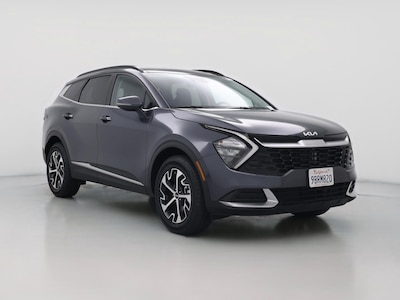 Gray 2023 Kia Sportage Hybrid EX